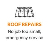ROOF REPAIRS No job too small, emergency service