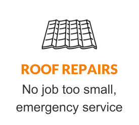 ROOF REPAIRS No job too small, emergency service